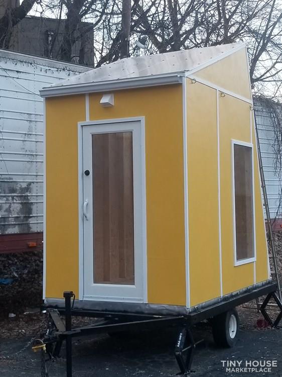 INTENTIONAL Tiny House - EMF Resistant Micro Office with Full Roof Skylight - Image 3 Thumbnail