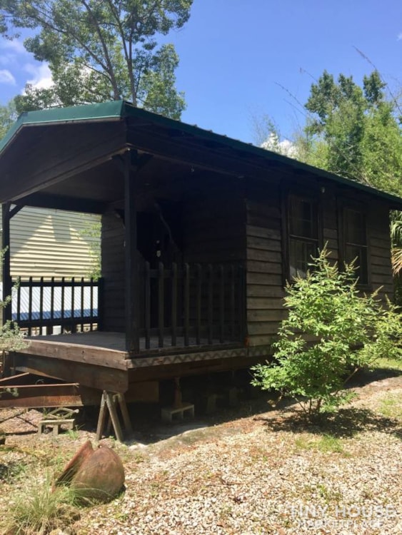 Log Cabin Style Tiny House on Trailer For Sale - $12,500 (White Springs)