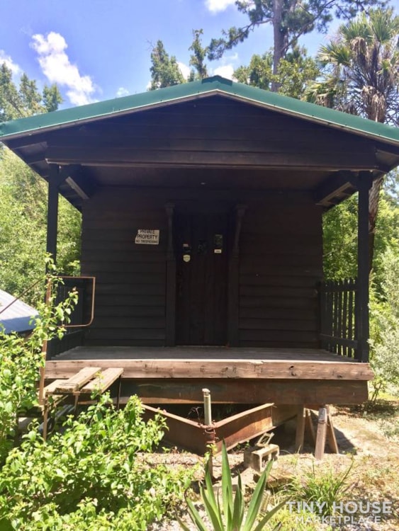 Log Cabin Style Tiny House on Trailer For Sale - $12,500 (White Springs) - Image 2 Thumbnail