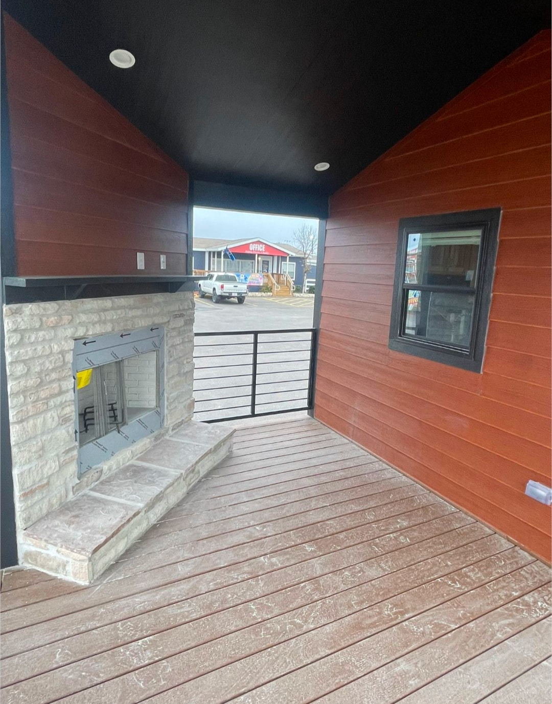 Luxury Cabin Tiny Home w/ Full Covered Porch & Outdoor Fireplace - Image 3 Thumbnail