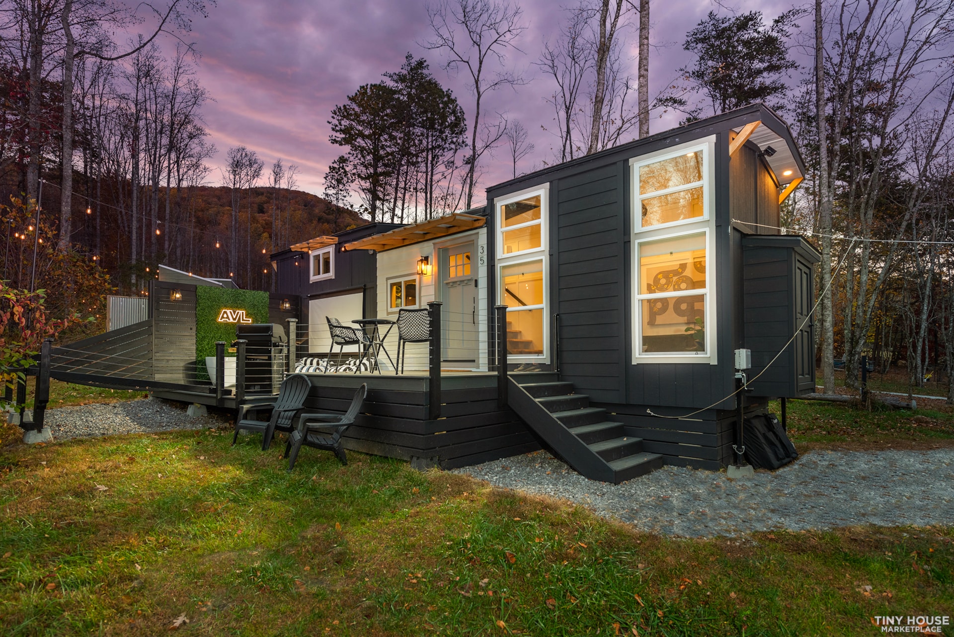 Luxury Modern Turn-Key Tiny House on Wheels with Deck