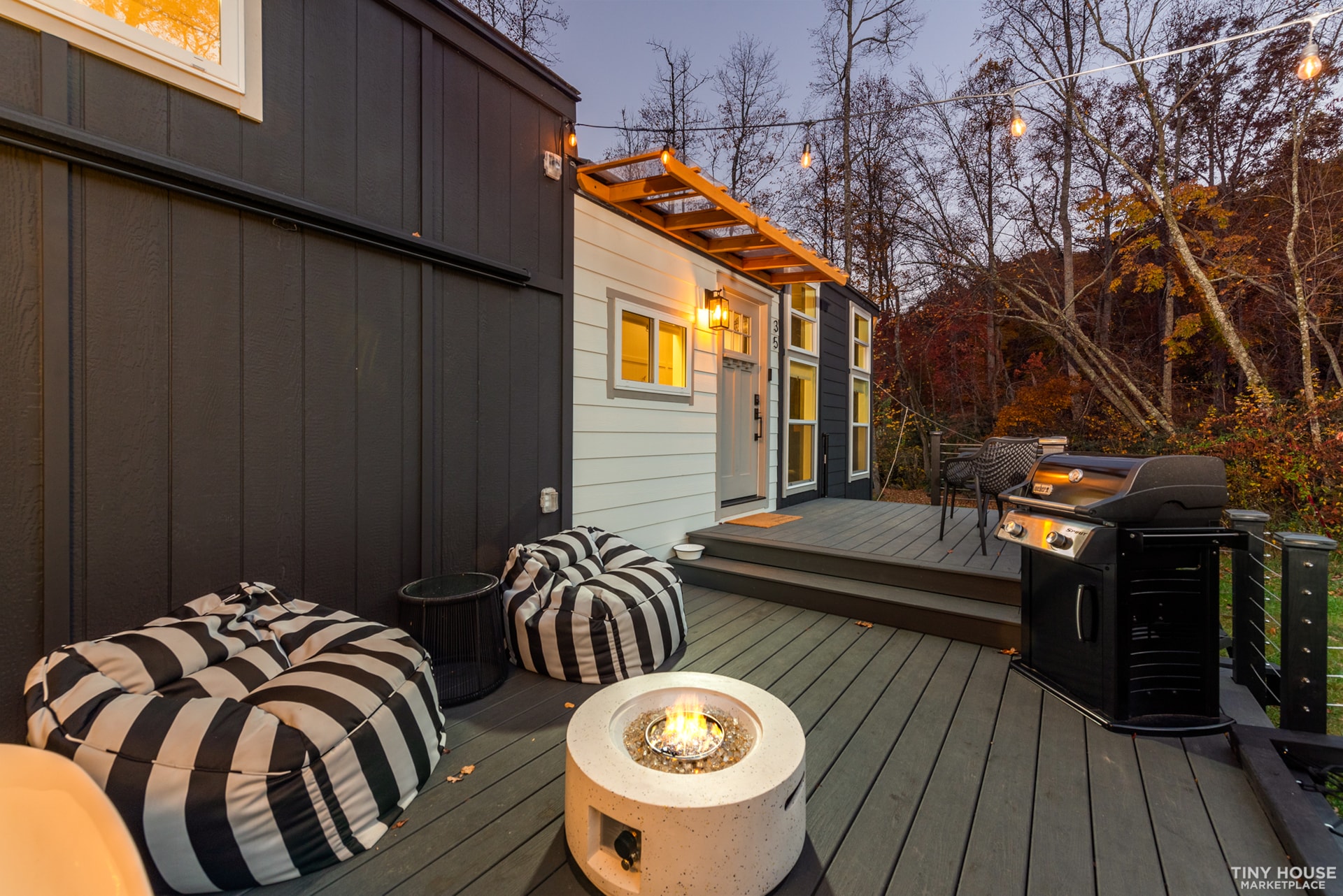 Luxury Modern Turn-Key Tiny House on Wheels with Deck - Image 3 Thumbnail