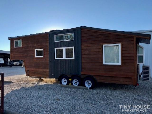 Modern Cabin Styled Tiny House with Goose-neck Trailer  - Image 2 Thumbnail