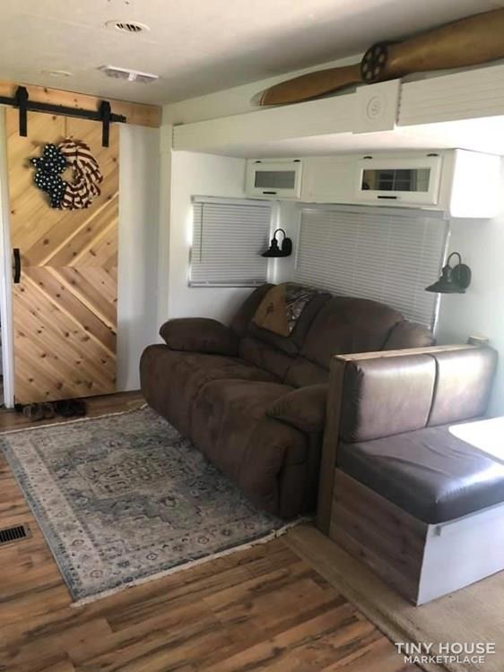 Modern rustic fully renovated 32 camper tiny home  - Image 3 Thumbnail