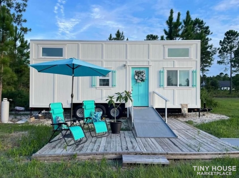 Modern & Rustic Noah Certified Tiny Home with Bathtub!