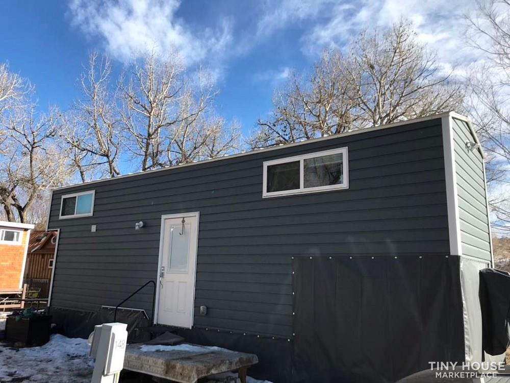 Modern Tiny Home with Closet and Office Space 