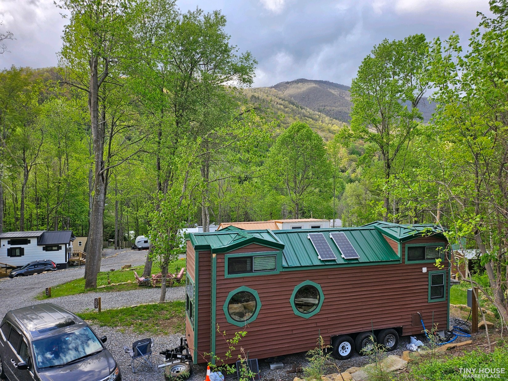 Mountain Cabin Style Tiny Home On Wheels - Image 3 Thumbnail