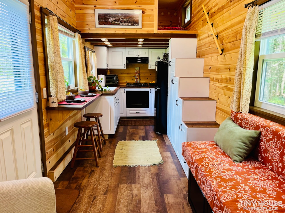 SOLD~~ 24 x 8  Custom Built Tiny House that's fully furnished!