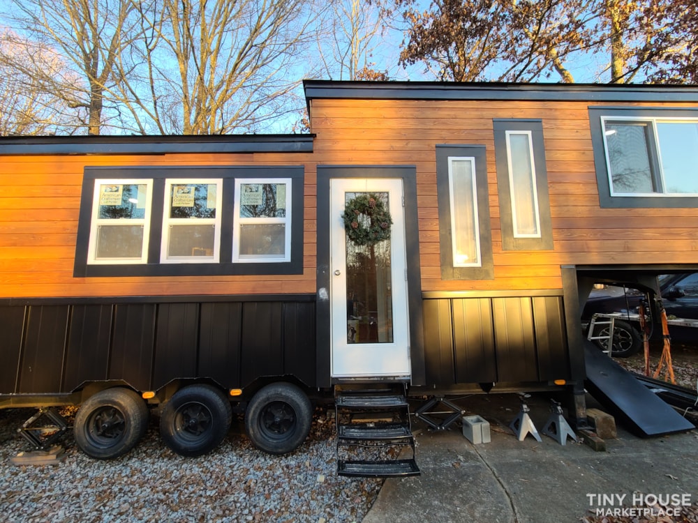 Nearly Complete Cedar 22' THOW with gooseneck - Image 1 Thumbnail