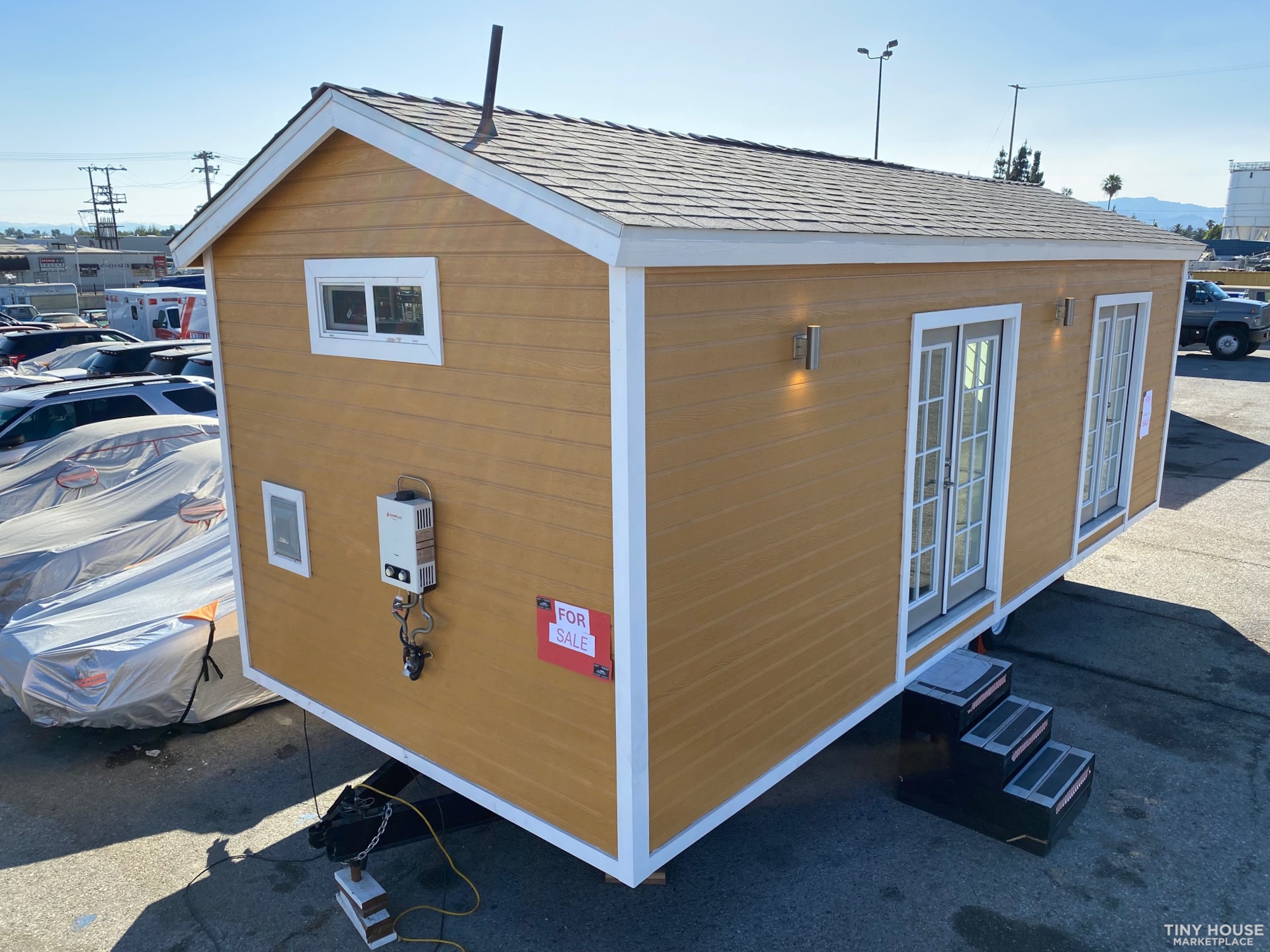 NEW 11' Wide Downstairs Bedroom Dual A/C 2021 Tiny House Contact for Tour in LA - Image 3 Thumbnail