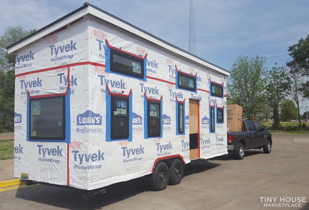 New 26ft Tiny House Shell with Luxury Appliances