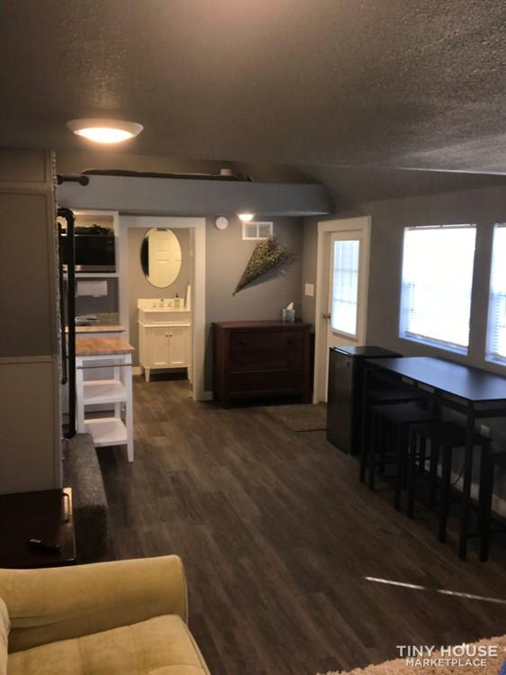 New cabin style tiny home with two lofts for sale - Image 3 Thumbnail