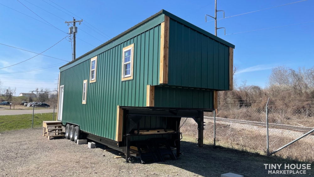 New Steel Construction 38' x 8' Tiny Home on Wheels - Image 2 Thumbnail