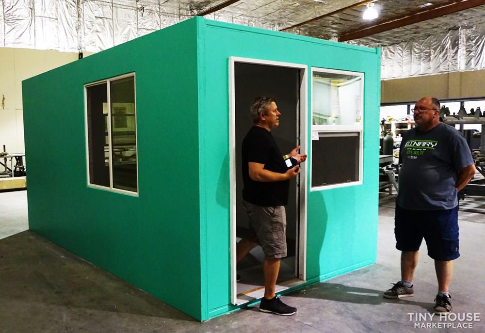 NEW Tiny House by Quadrow prefab ready for occupancy 102SQ.FT " W96"  H150"