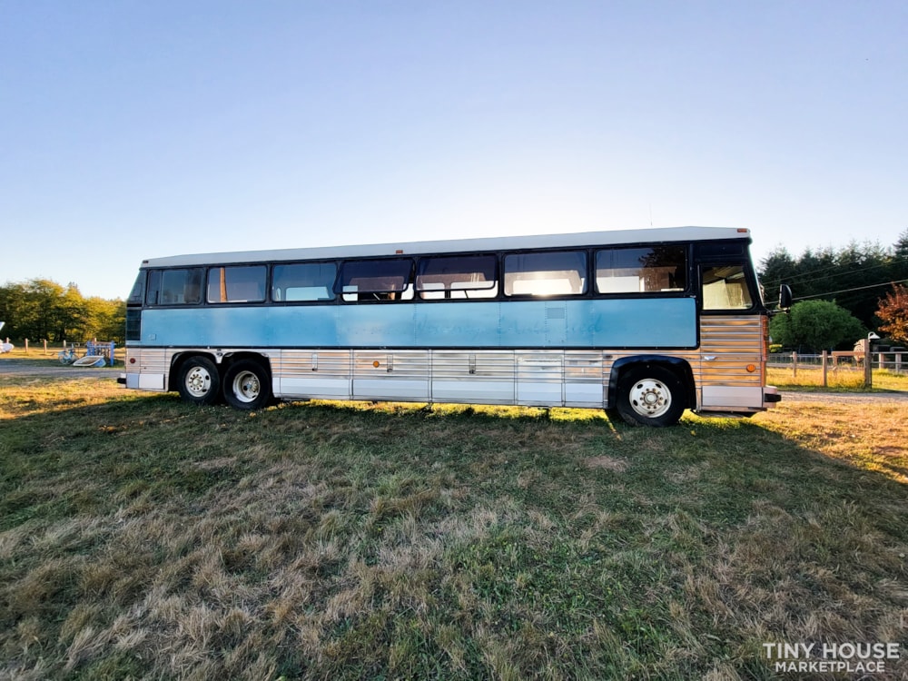 Newly Converted Greyhound Bus!