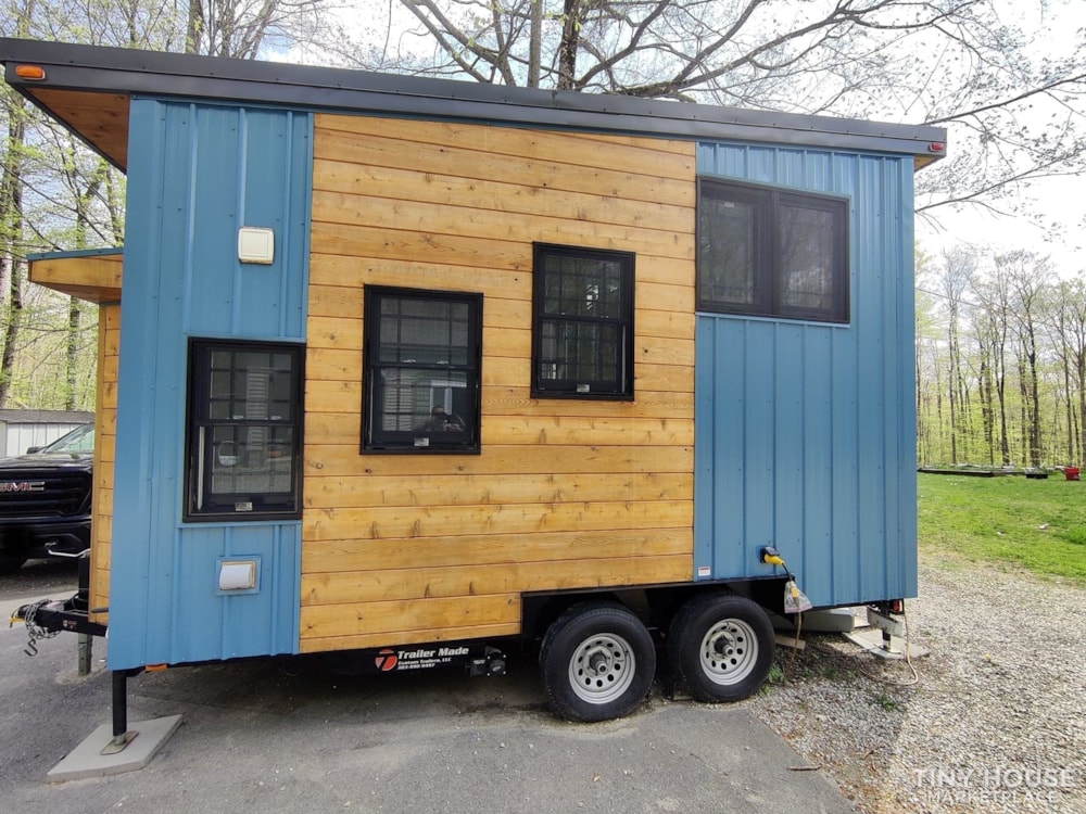 NOAH Certified 8x16 retro industrial farm style Tiny Home - Sold