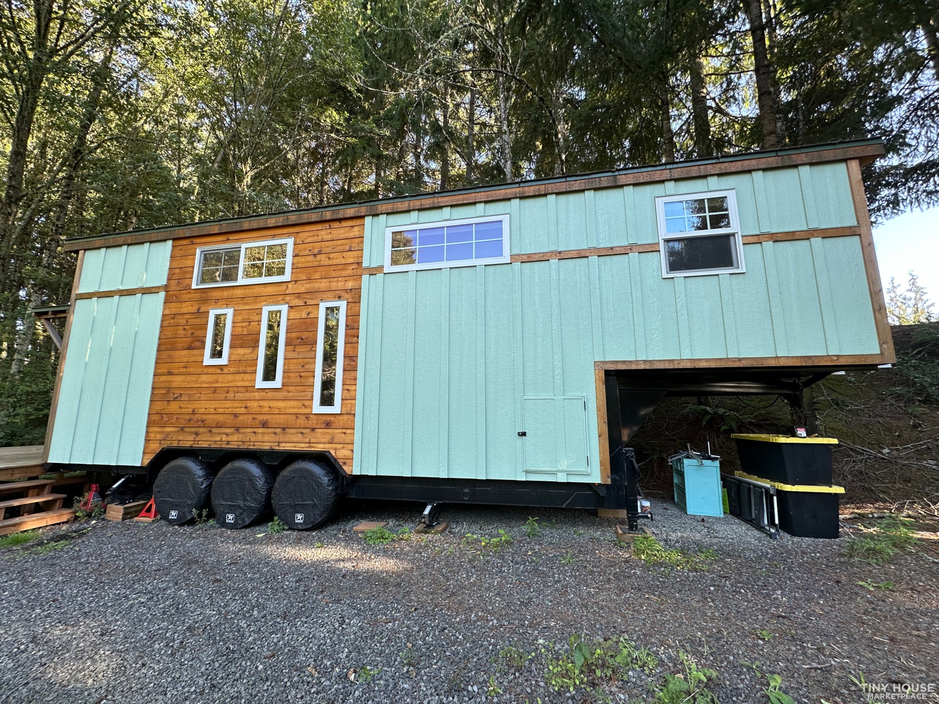 NOAH Certified Gooseneck Tiny House on Wheels 32’ x 8’ - Sandy, OR - Image 1 Thumbnail