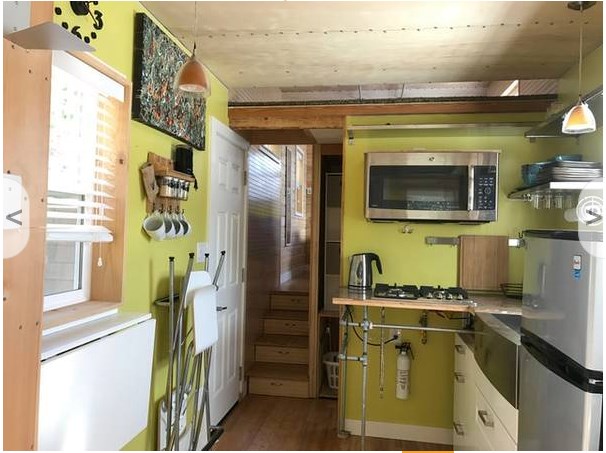 Non lofted bed TINY HOME