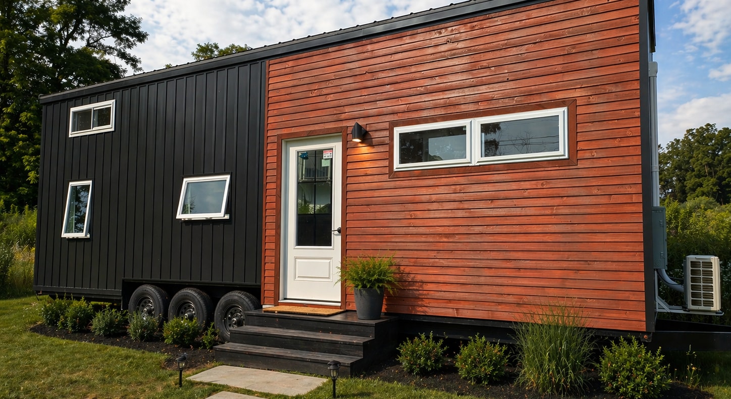 Nordic Style 30' Tiny House on Wheels 
