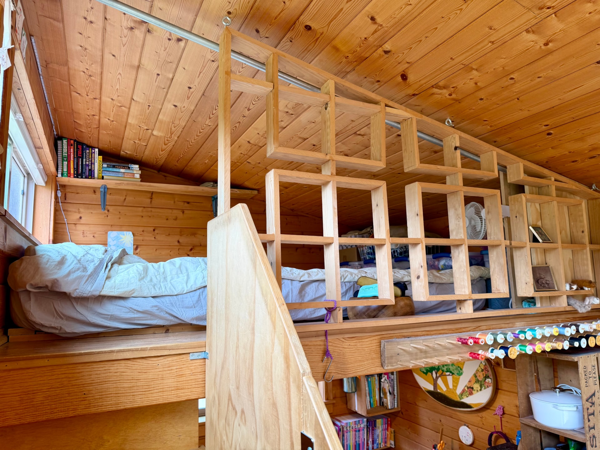 Off-Grid 26ft Dual-Loft THOW on Iron Eagle Triple-Axle Trailer (Port Angeles, WA - Image 2 Thumbnail