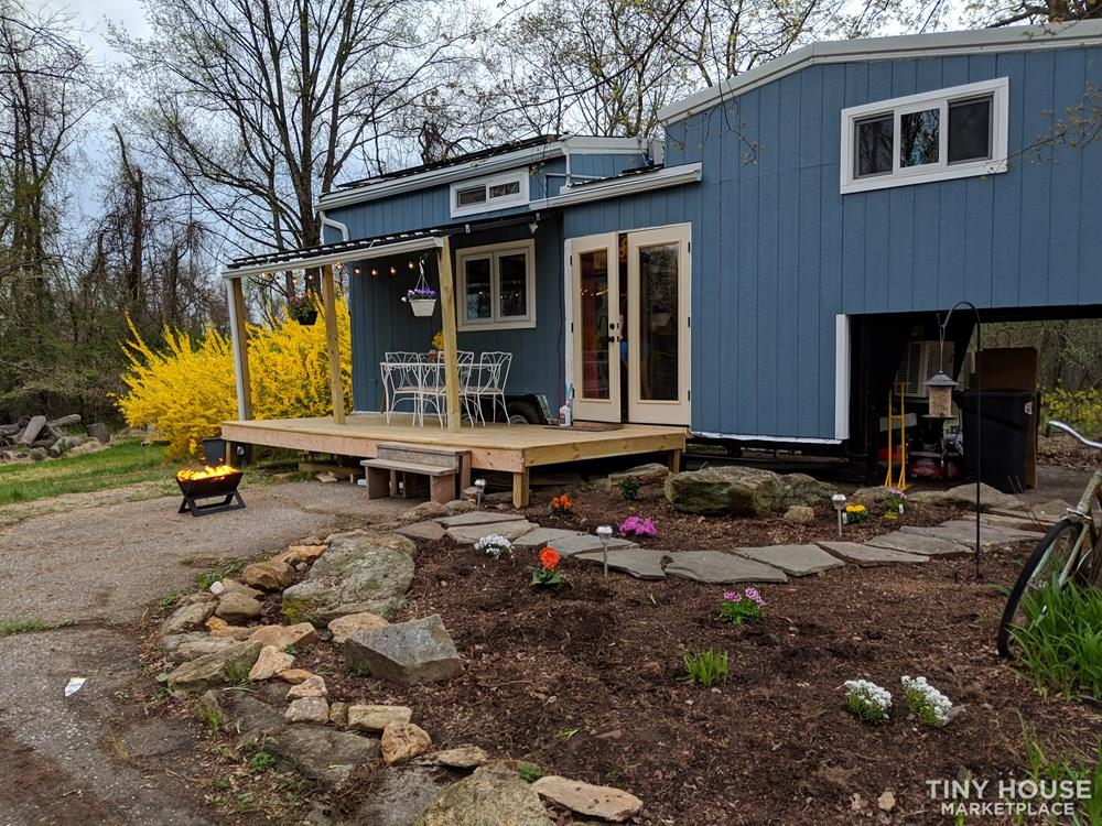 Off-Grid 32' Tiny House On Wheels For Sale - Image 2 Thumbnail