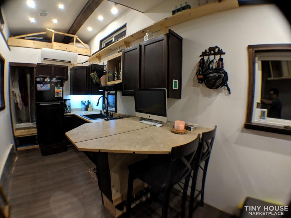 Off-Grid 32' Tiny House On Wheels For Sale - Image 4 Thumbnail