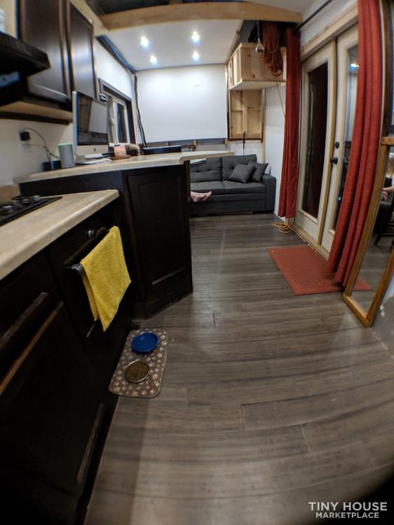 Off-Grid 32' Tiny House On Wheels For Sale - Image 5 Thumbnail