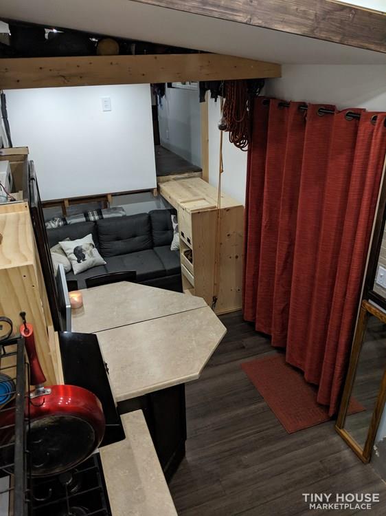 Off-Grid 32' Tiny House On Wheels For Sale - Image 6 Thumbnail
