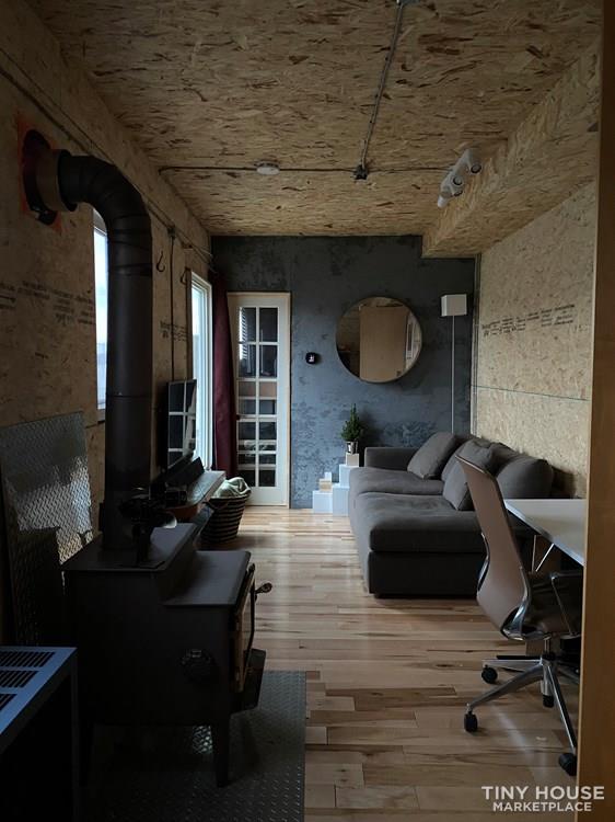 Off-grid Tiny house in a 53” semi truck