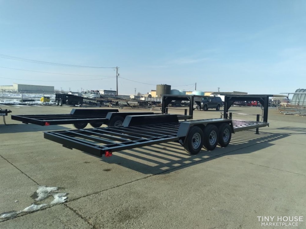 Official Tiny Home Builders 30' x 102" Gooseneck Trailer
