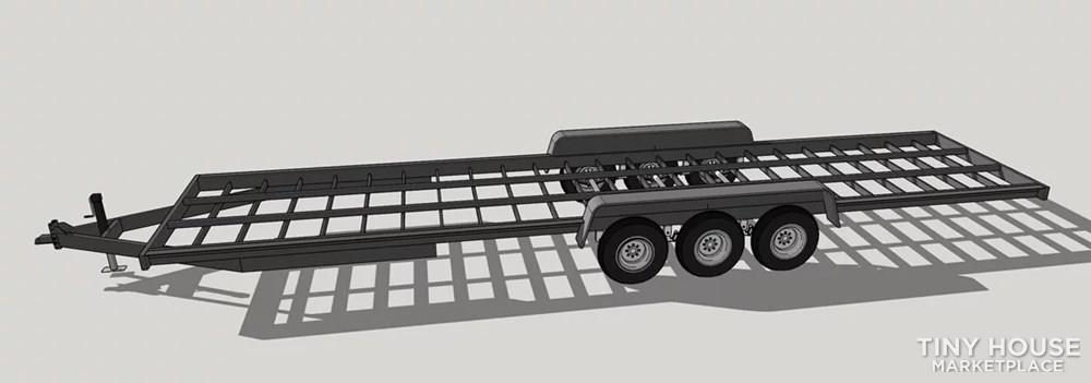 New Official Tiny Home Builders Trailer - 32' x 96"  - Image 1 Thumbnail