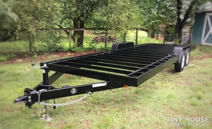 Original Tiny Home Builders Trailer 26' x 98" Build Within Style 