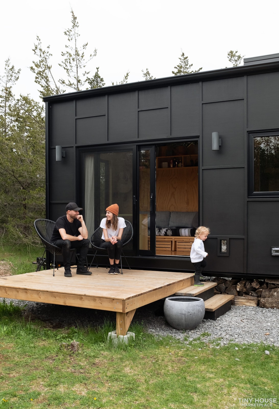 P01 Instead Modern Minimalist Tiny Home on Wheels