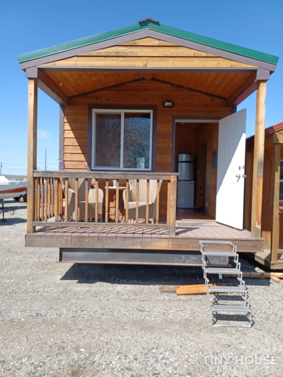 Portable Cedar Cabin with Addition - Image 2 Thumbnail