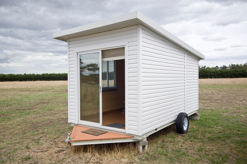 pre fab home mobile luxury prefabricated tiny house trailer on wheels