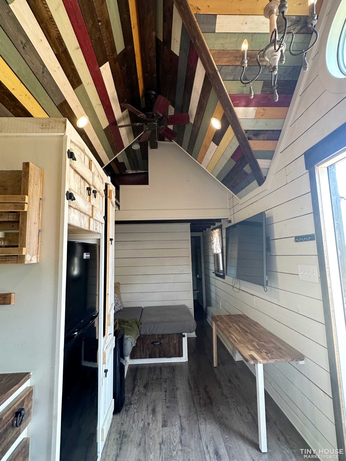 RARE 26ft - 2 Room Tiny House!!  Furnished, Ground Floor Sleeping, Skylights, Ro - Image 2 Thumbnail