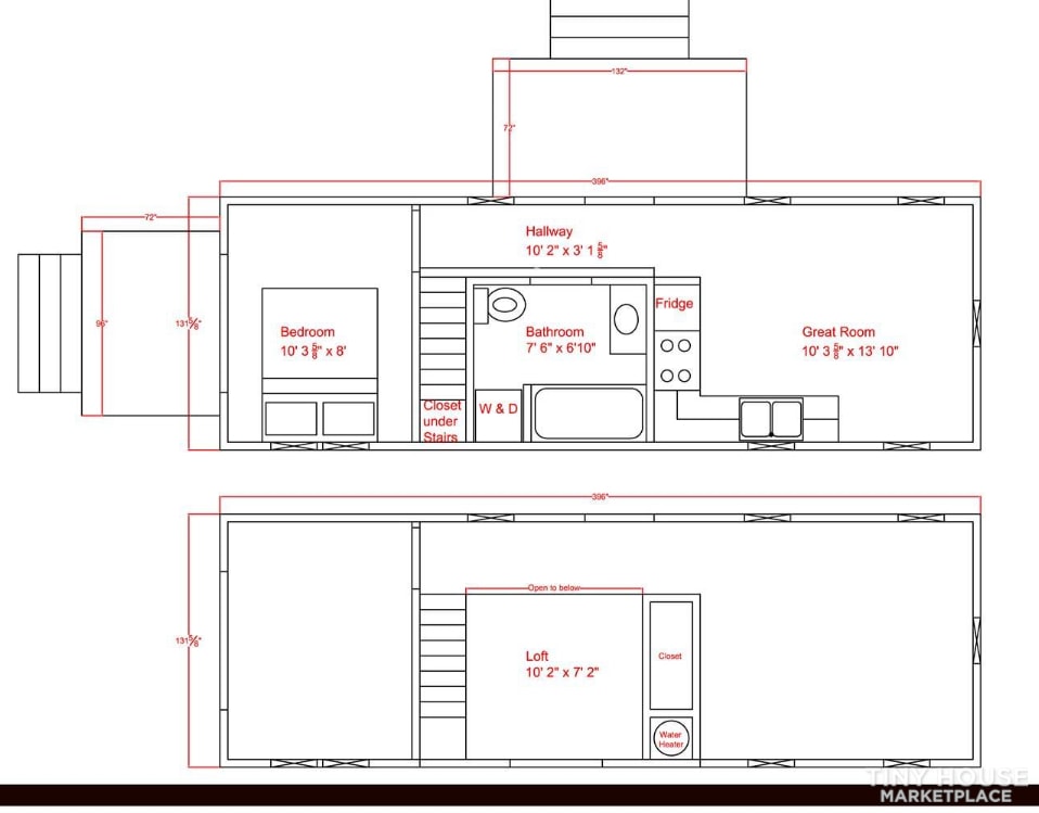 Red Oak Tiny House - Image 2 Thumbnail