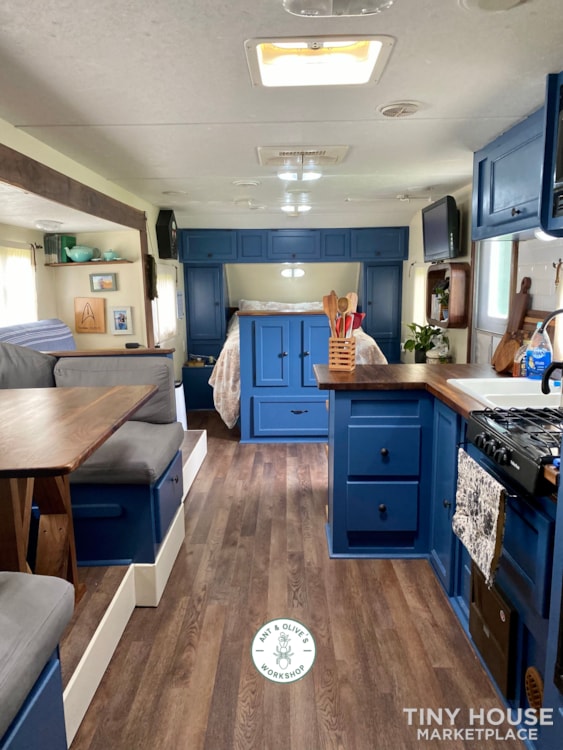 Renovated 2011 28' Tiny Home Camper Grey Wolf by Forest River