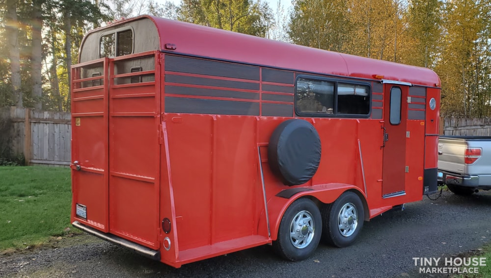 Tiny House Repurposed Horse Trailer  - Image 2 Thumbnail