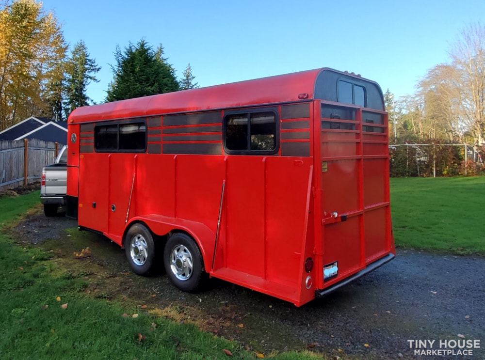 Tiny House Repurposed Horse Trailer  - Image 3 Thumbnail
