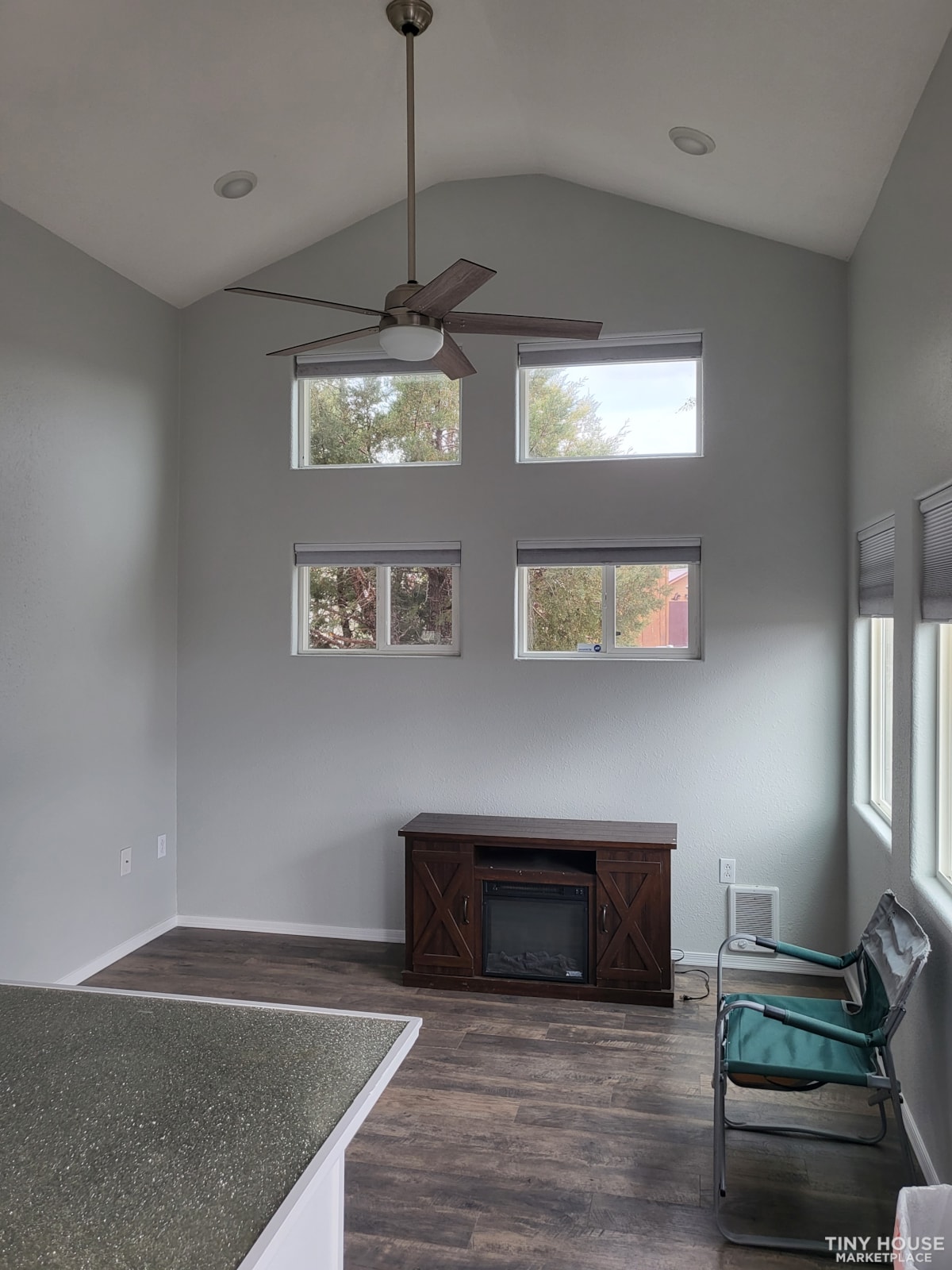 Resale Tiny House with Loft located in the LuxTiny Community Lakeside Arizona