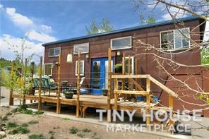 Rusted Mountain Roost Tiny House