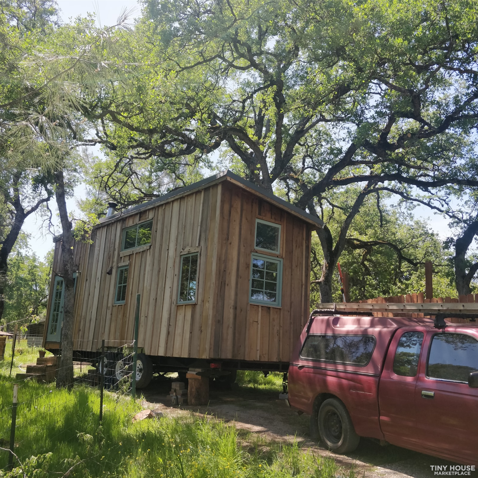 Rustic redwood tiny house for off-grid living  - Image 1 Thumbnail