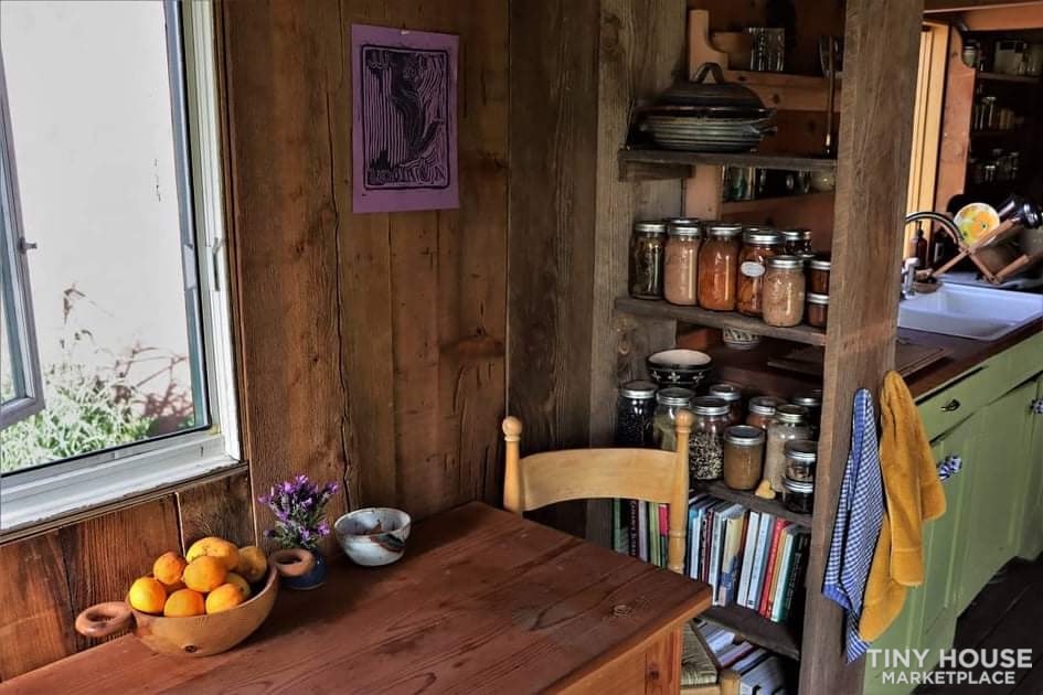 Rustic redwood tiny house for off-grid living  - Image 2 Thumbnail