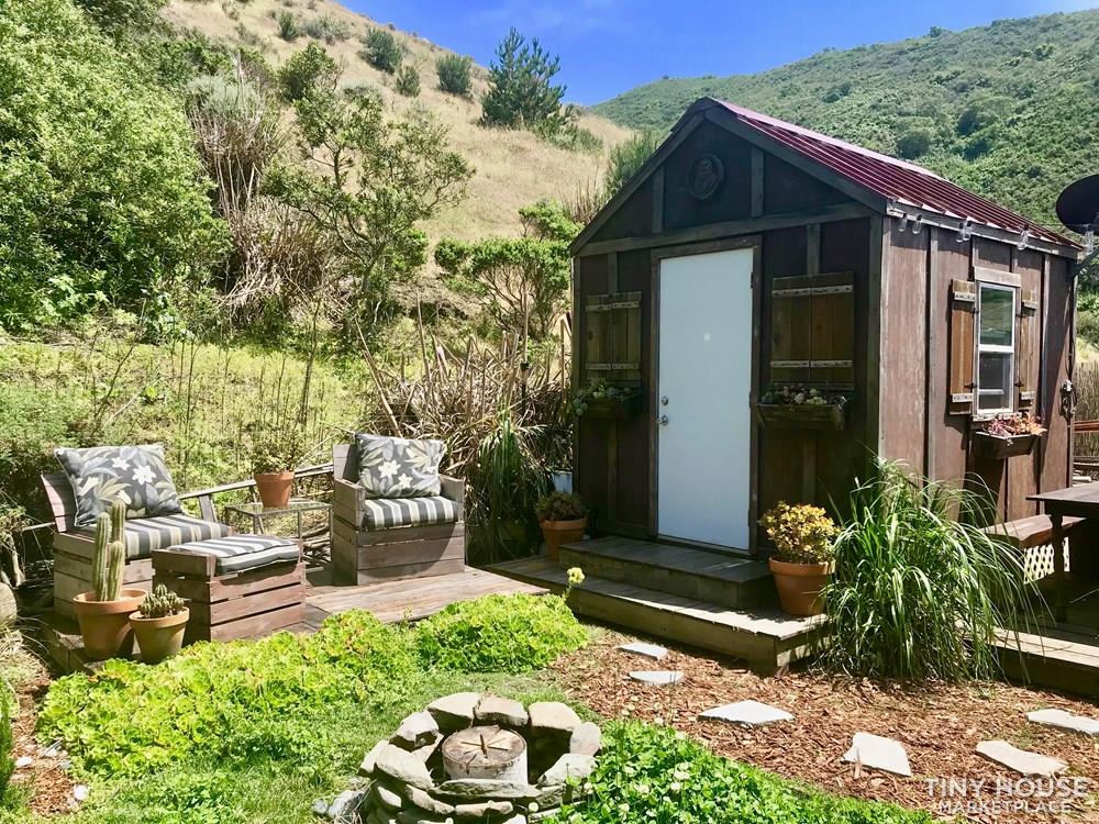 Rustic Tiny House on Wheels (Comes with Bonus Shed on Wheels!) - Image 2 Thumbnail