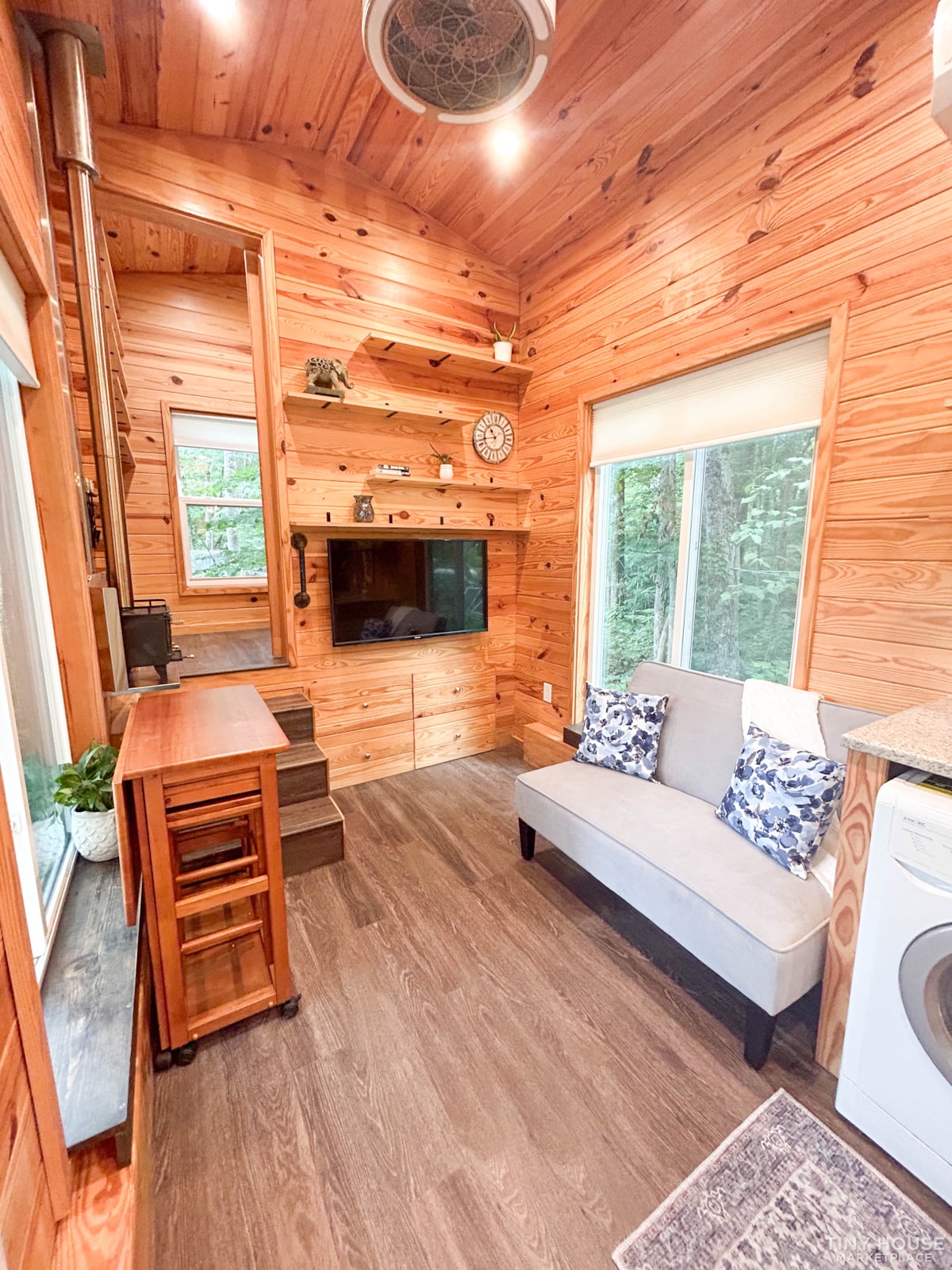 RVIA Certified 24ft Tiny House - Ground floor Spare Room! King bed loft!  - Image 2 Thumbnail