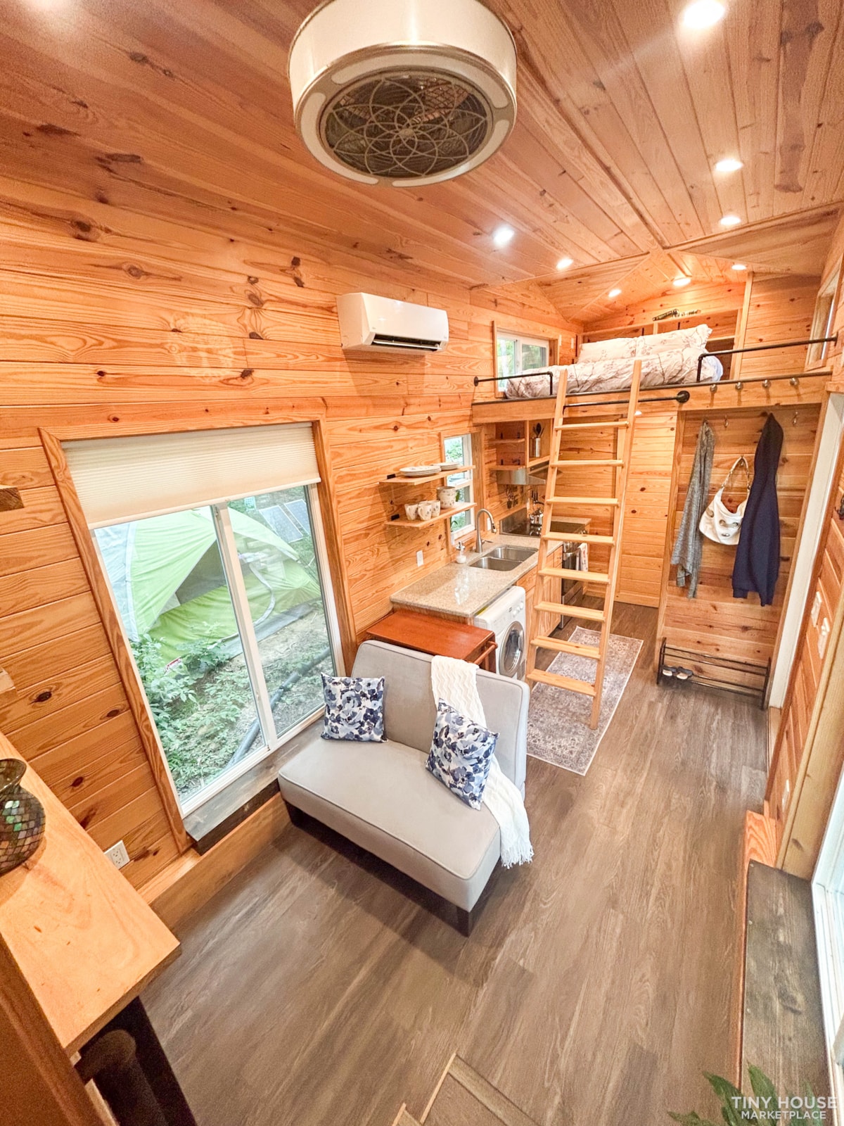 RVIA Certified 24ft Tiny House - Ground floor Spare Room! King bed loft!  - Image 3 Thumbnail