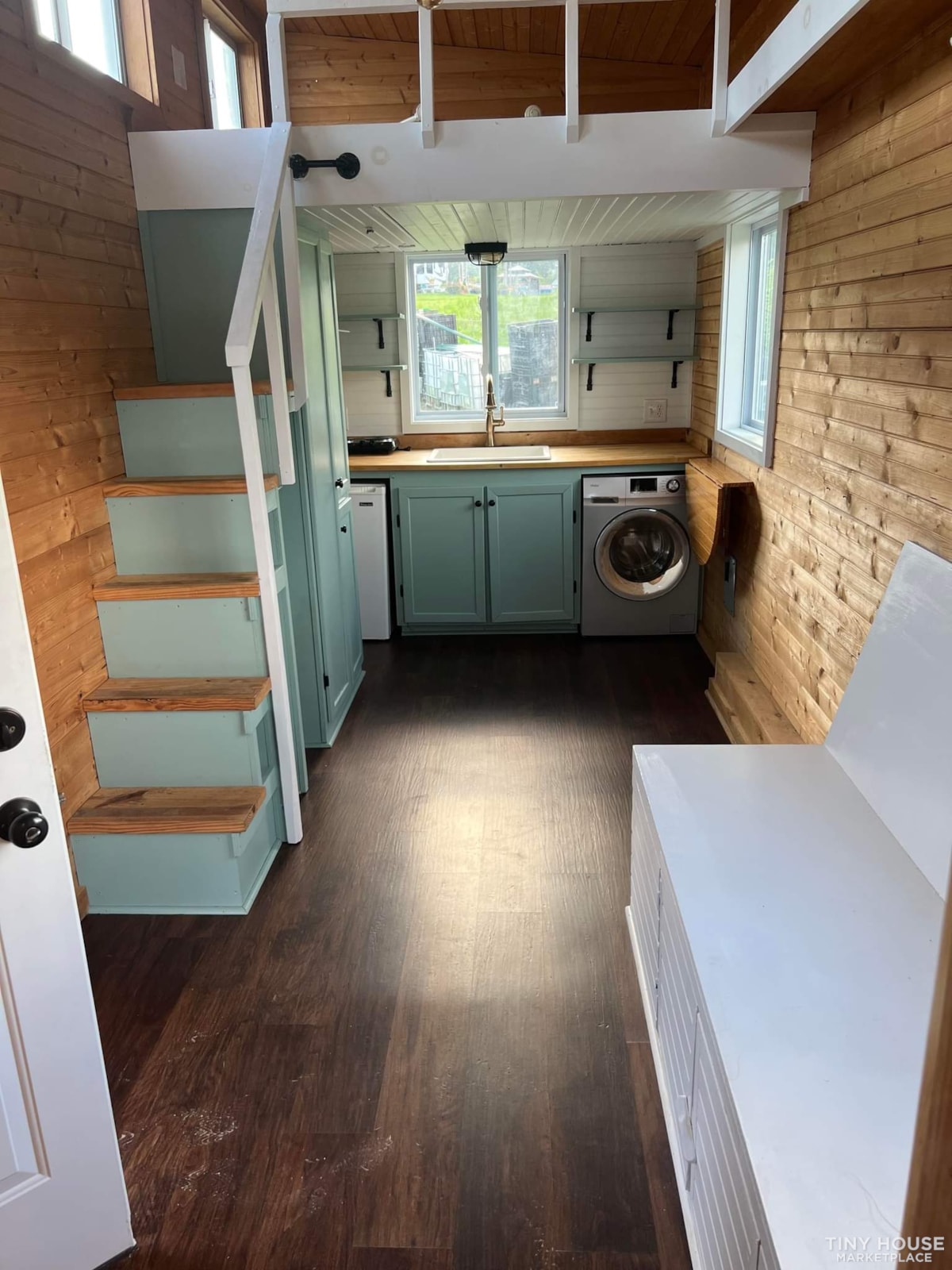 RVIA Certified Cedar Tiny Home 20x8 - Image 4 Thumbnail
