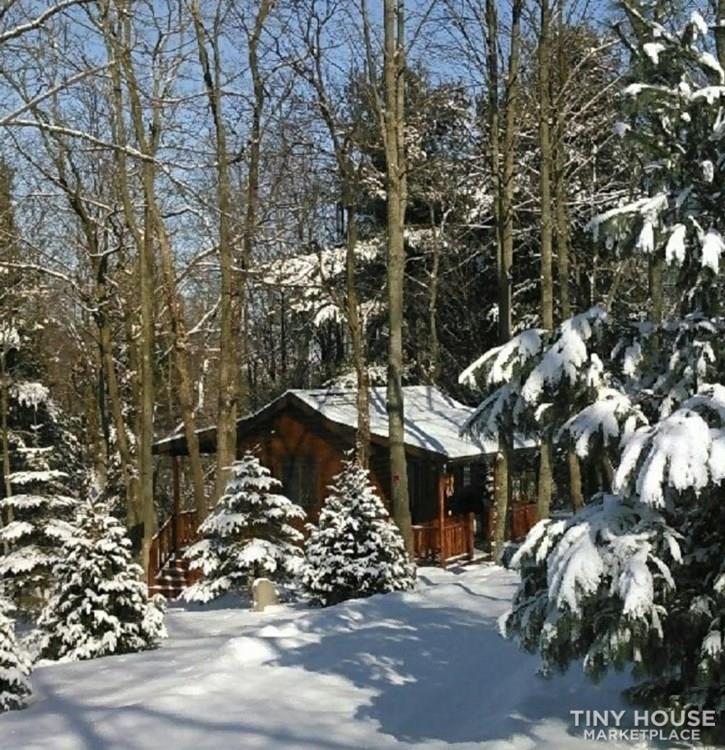 Log Cabin Across From Mohican State Forest - Sold - Image 3 Thumbnail