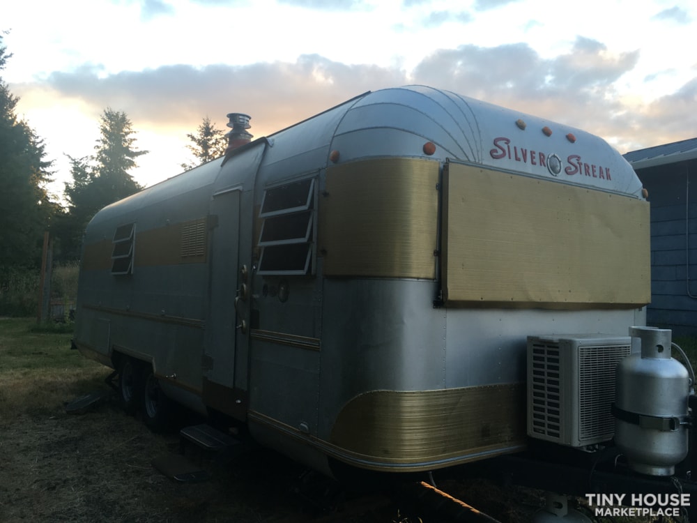 Single Story Four Season Tiny House in a Vintage Trailer Shell - Image 1 Thumbnail